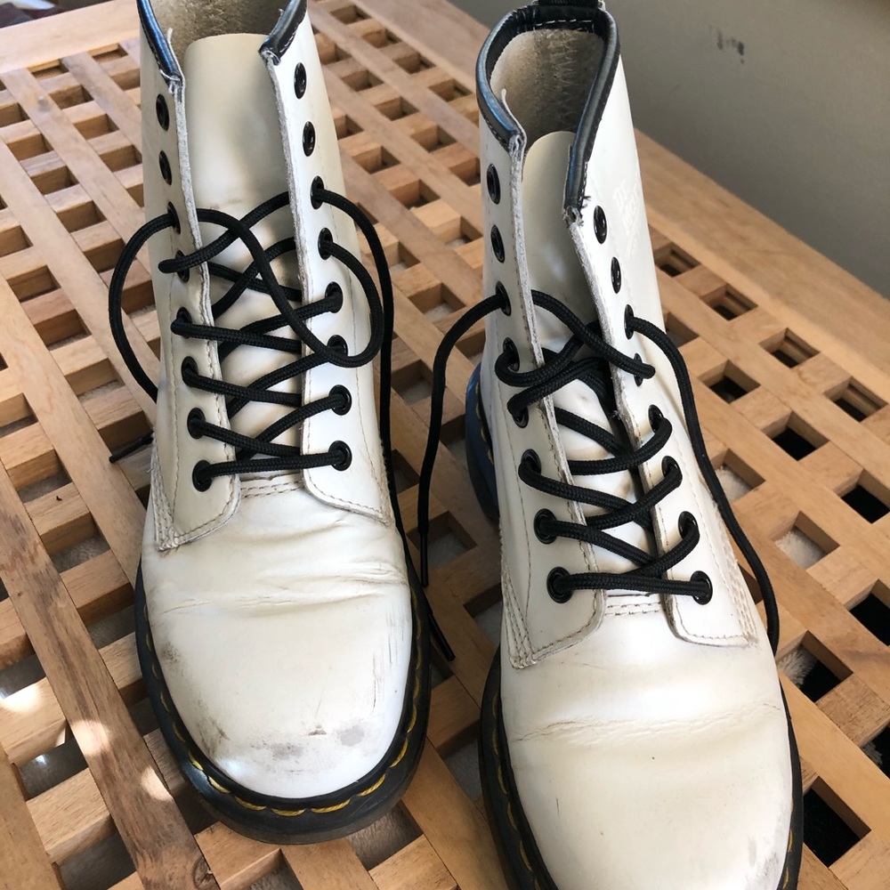 White Doc Martens